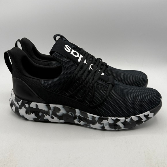 adidas Other - Adidas Lite Racer Adapt 7.0 Men 13 Black Cloudfoam Camo Sole JS0045